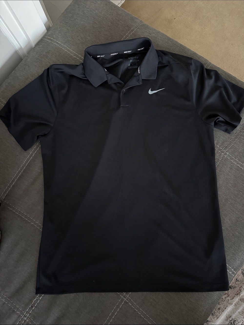 Nike Men’s Black Dri-FIT Polo Shirt
